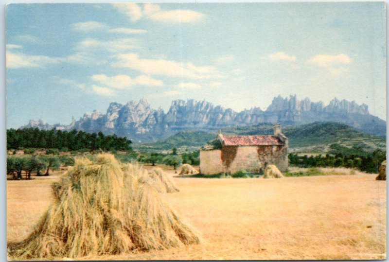 Postcard - General view of the Mountain, Montserrat - British Overseas Territory