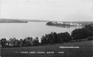 China Lake in China, Maine