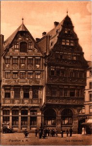 Germany Frankfurt Am Main Haus Frauenstein Vintage Postcard C018