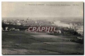 Joigny Old Postcard View from the Saint Jacques rating