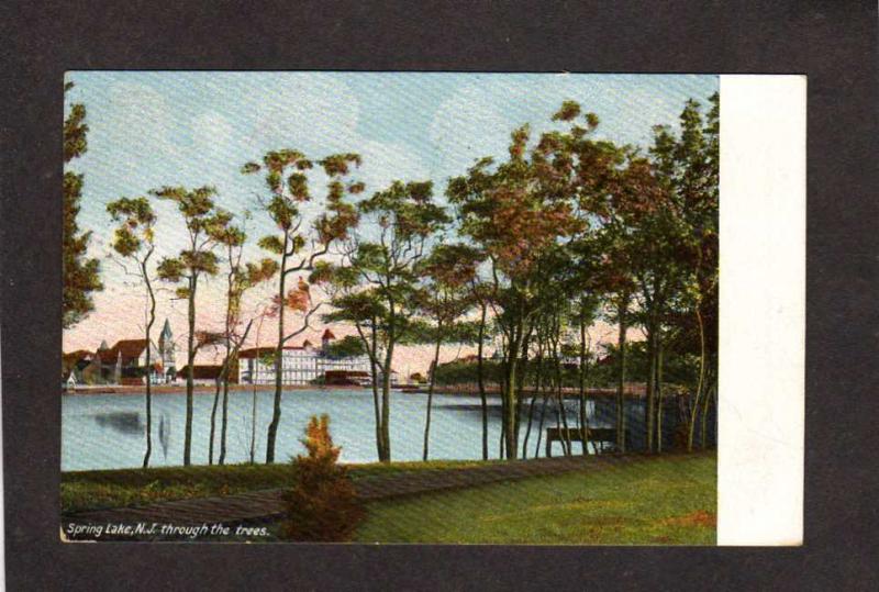 NJ Spring Lake Hotel New Jersey Vintage Postcard 1912