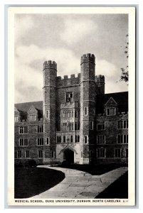 Medical School Duke University Durham North Carolina NC Greycraft Postcard W17