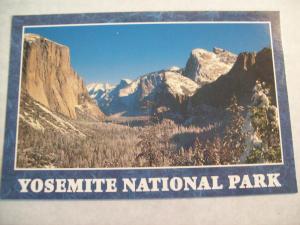 Yosemite National Park, CA //  Unused Postcard