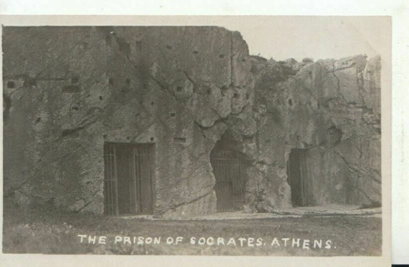 Greece Postcard - The Prison of Socrates - Athens - Ref TZ6625