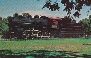 Toronto Hamilton and Buffalo Railroad Steam Locomotive No 103 At Gage Park Ha...
