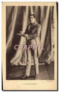 Postcard Old Theater M Alexander