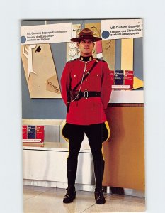 Postcard A member of the Royal Canadian Mounted Police, Canada