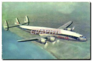 Postcard Modern Jet Aviation Air France Lockheed Super G Constellation