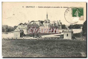 Postcard Former Senior Chantilly Chateau and all of