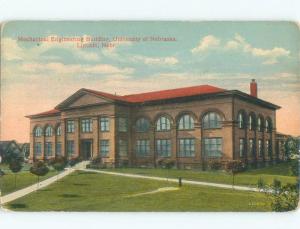 Unused Divided-Back University Of Nebraska - Lincoln NE E0655