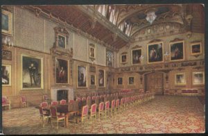 Berkshire Postcard - Waterloo Gallery, State Apartments, Windsor Castle RS9132