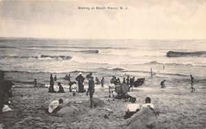 Beach Haven New Jersey Bathing Scene Vintage Postcard AA83779