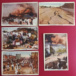 1923 Tokyo Japan Great Kanto Earthquake lot 5 Tokyo Electric Power Co Nihonbashi