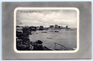 1910 ERA MARBLEHEAD MASSACHUSETTS*MA*FORT SEWALL*UNUSED*THOMSON #2321