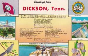 My Homeland Greetings From Dickson Tennessee