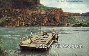 Glenn's Ferry - Snake River, Idaho ID