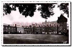 Old Postcard Gace Orne Place du Chateau