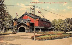 Olentangy Theatre, Olentangy Park Columbus, Ohio OH Postcard