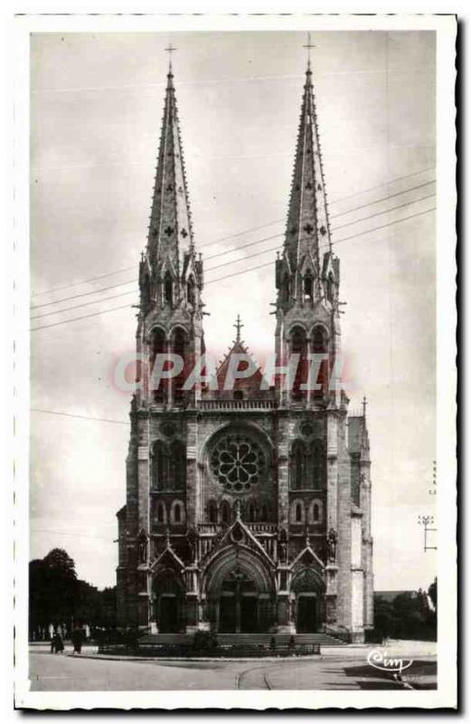 Old Postcard Chateauroux (Indre) L & # 39Eglise Saint Andre