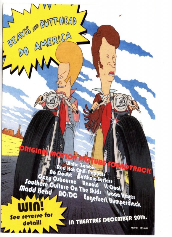 Beavis and Butt-Head Do America Motion Picture