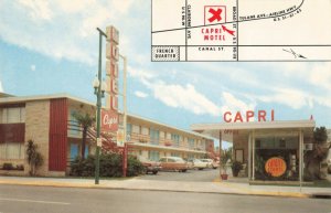 Postcard Capri Motel New Orleans Louisiana 