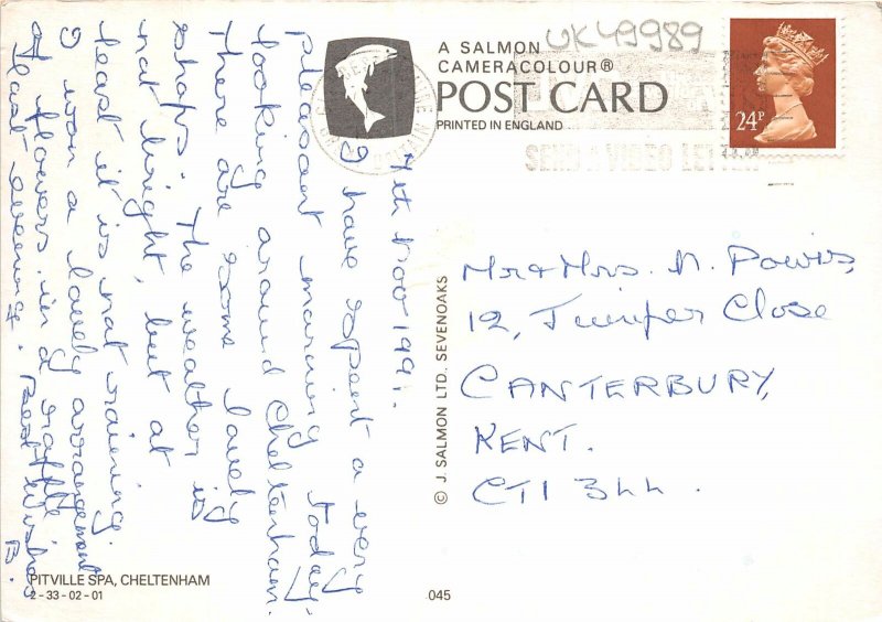 uk49989 pitville spa cheltenham uk