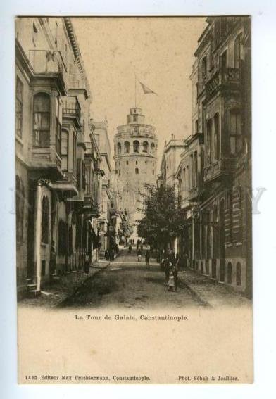 132857 TURKEY CONSTANTINOPLE Tour de Galata Vintage PC