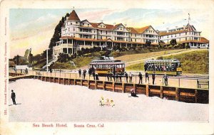 Sea Beach Hotel Santa Cruz California  