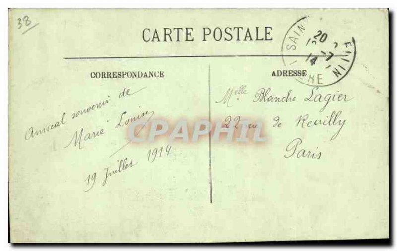 Old Postcard Villard de Lans Roche Pointue