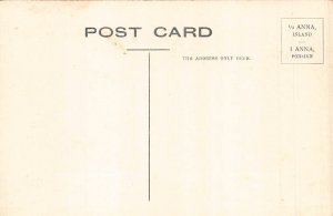 A008 India Jaipur Amber City panoramic view vintage postcard