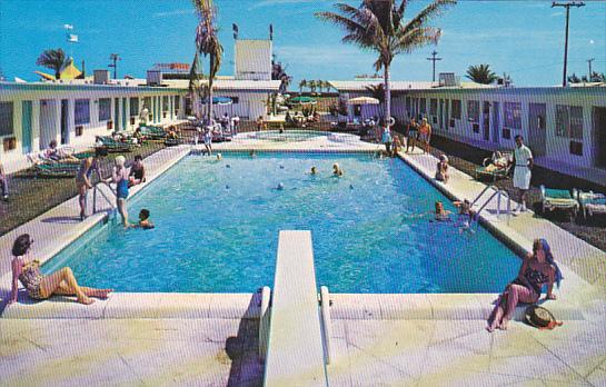 Florida Hallandale Beach Flamingo Resort Motel and Swimming Pool