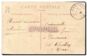 Old Postcard Sens La Cathedrale