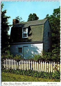 Postcard - Andrew Johnson Birthplace - Raleigh, North Carolina
