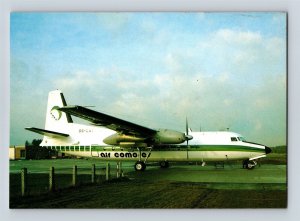 Aviation Airplane Postcard Air Comores Airlines Fokker F27 Mk200 Comoros F1