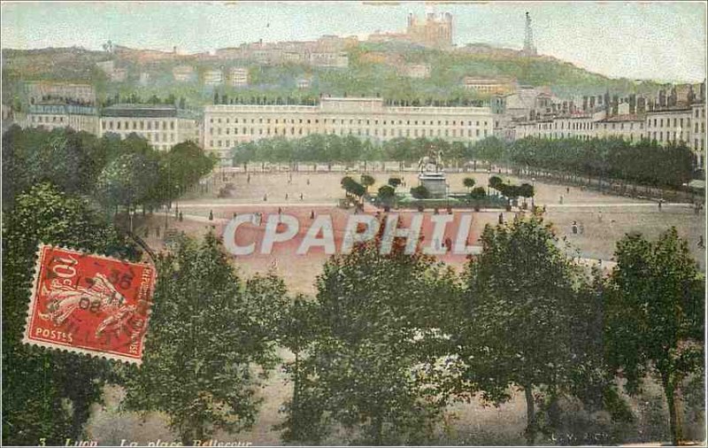 Old Postcard Lyon instead bookstore