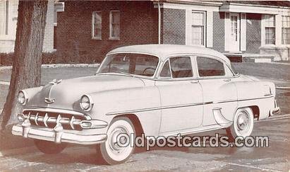 1954 Chevrolet Two Ten 4 Door Sedan Auto, Car Writing on back 