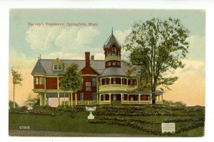 MA - Springfield. E. H. Barney Residence