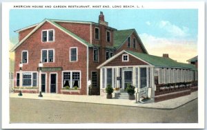 American House And Garden Restaurant, West End, Long Island - Long Beach, N. Y.