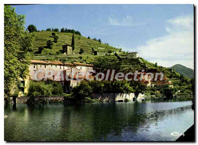 Postcard Modern Valleraugue Le Coteau The Sky And The Lake