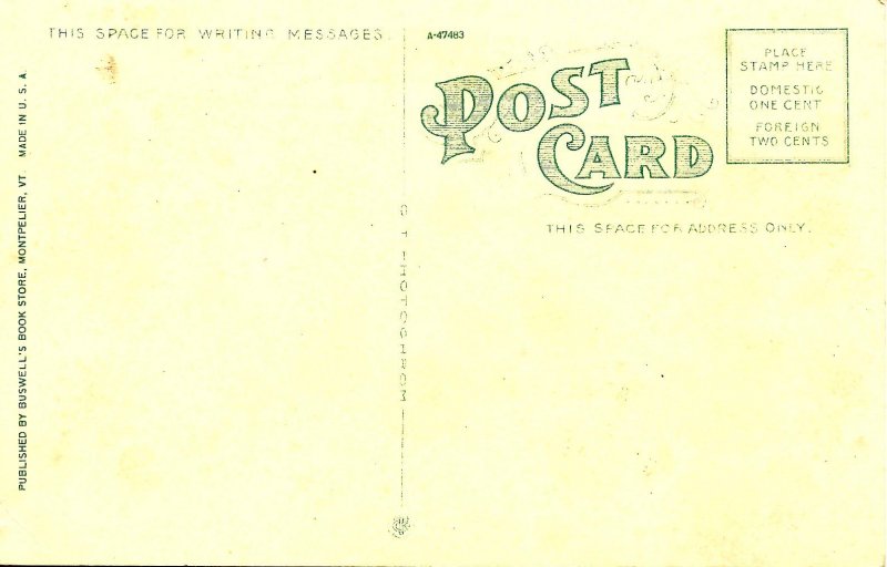 VT - Central Vermont Railway Between Montpelier & Middlesex    