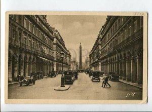 3138631 France PARIS Street Rue de Castighone Vintage postcard