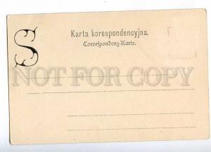 192385 POLAND KRAKOW Kordeskiego monument Vintage postcard