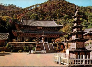 South Korea Seoul Gagwang-Jeon At Hwaeam-sa Temple