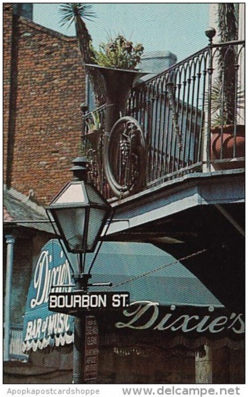 Bourbon Street New Orleans Louisiana 1964