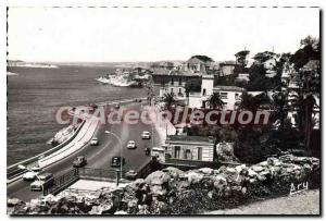 Postcard Old Marseille Corniche Promenade Towards the Petit Nice