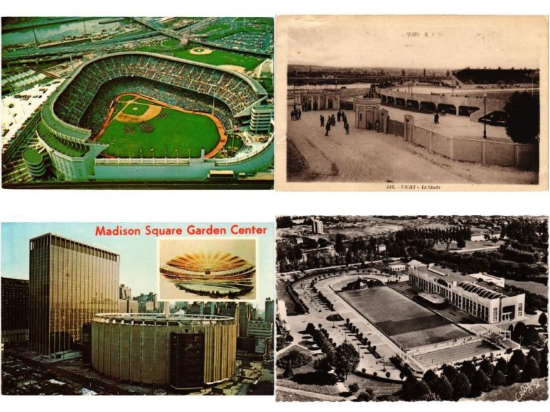 SPORT, STADE, STADIUMS, 21 CPA Mostly Pre - 1970