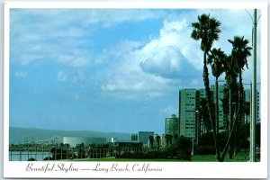 M-45062 Skyline Long Beach CA Palos Verdes Peninsula Background The Bluffs