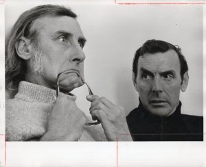 Spike Milligan & Eric Sykes Amazing Funny Face TV Times Vintage Press Photo