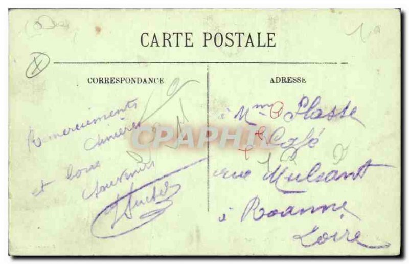 Postcard Former Valencia Place de la Republique