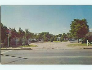 Unused Pre-1980 OLD CARS & NOB HILL COURT MOTEL Colorado Springs CO u3387